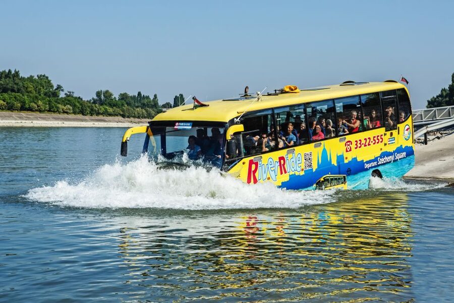 Budapest: Floating Bus Tour by Land and Water - The City Drive: Comfort, Air-Conditioning, and Sight-First Views