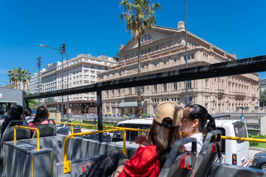 Buenos Aires: Hop-On Hop-Off City Bus Tour - The vibe on board: WiFi, open-top views, and audio clarity