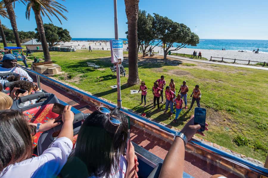 Cape Town: Hop-On Hop-Off Bus Tour with Optional Cruise - Red Line: 1.5 Hours of City Highlights and Table Mountain Area