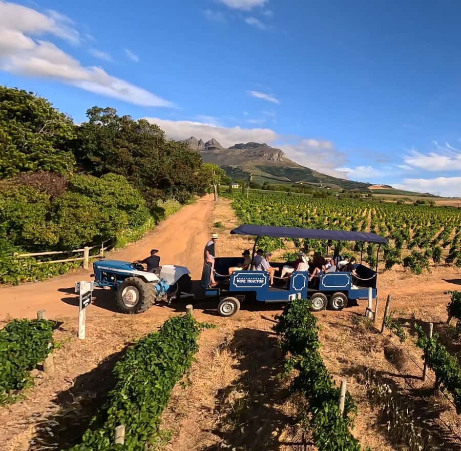 Cape Town: Stellenbosch Hop-On Hop-Off Tractor Transfer - The Eikendal meeting point: where your day begins