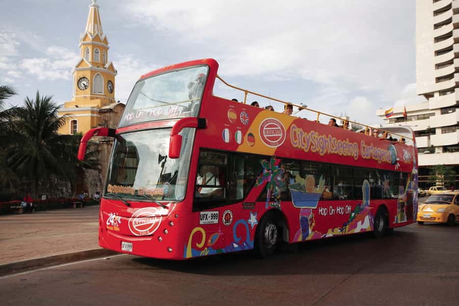 Cartagena: City Sightseeing Hop-On Hop-Off Bus Tour & Extras - Audio guide in 6 languages: use it like a map, not background noise