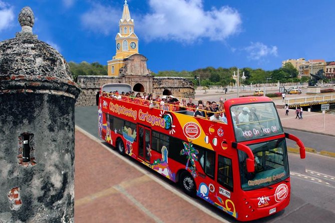 Cartagena: City Tour Hop On Hop Off - Bus Turistico de 2 pisos - Stop-by-Stop: Forts, Parks, and Old Town Squares