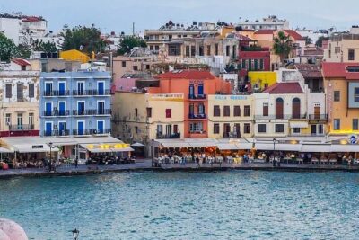 CHANIA RETHYMNON KOURNAS, full day professional guided coach tour - Lake Kournas: scenic views, walking time, and the pedal-boat option