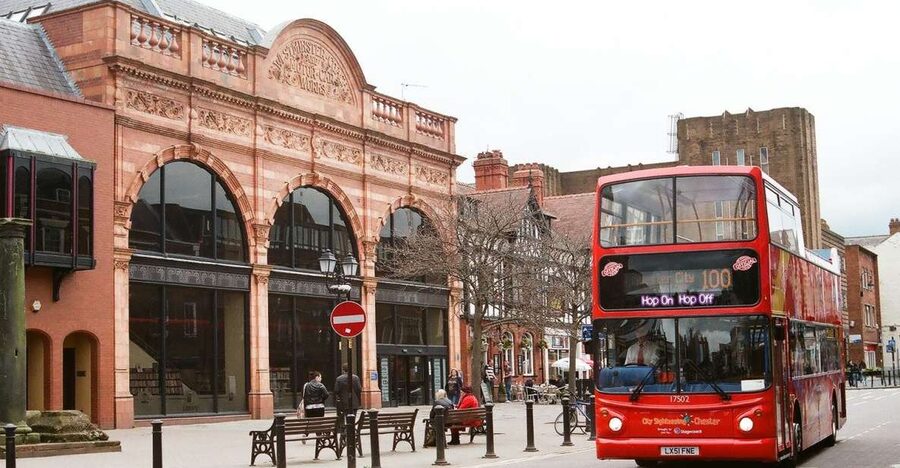 Chester: City Sightseeing Hop-On Hop-Off Bus Tour - First Ride From Chester Railway Station: why this loop makes sense