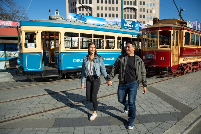 Christchurch Hop-On Hop-Off Tram - The route in plain English: from Cathedral Junction to the Botanic Gardens loop
