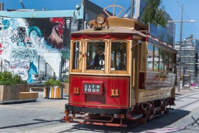 Christchurch Hop-On Hop-Off Tram - The Avon River stretch: views, punting vibes, and a natural break