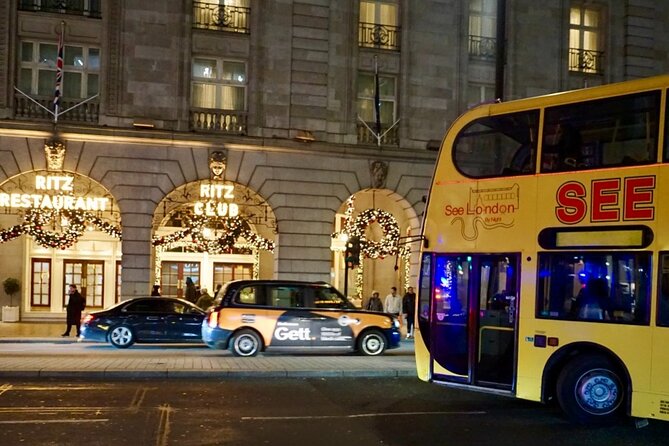 Christmas Lights Open-Top Bus Tour - Marble Arch to London’s main shopping streets: fast lighting hits
