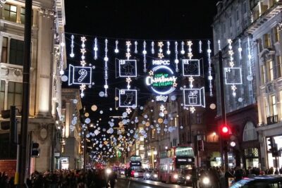 Christmas Lights Open-Top Bus Tour - Regent Street to the West End: neon, Eros, and that late-night London feeling
