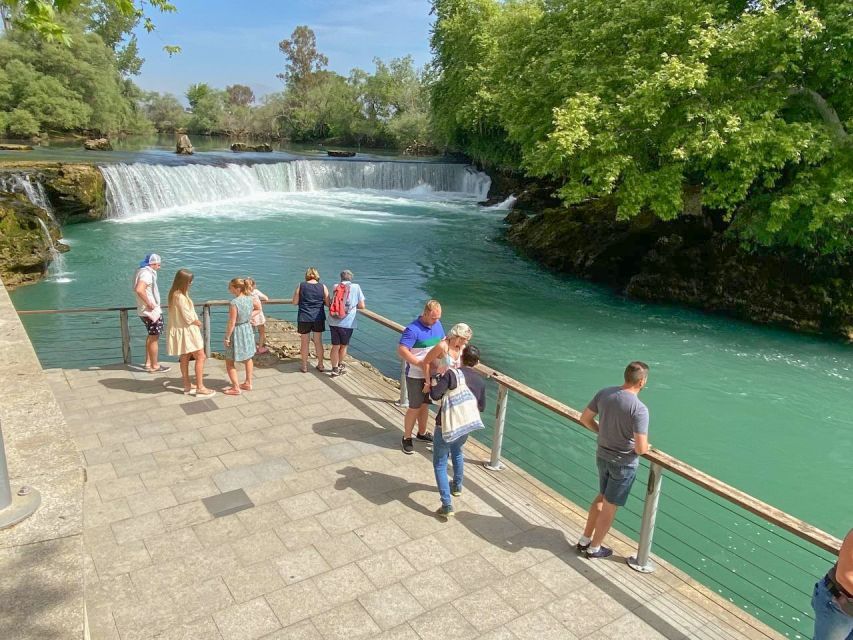 City of Side: Green Lake Boat and Cabrio Bus Tour - 8 Hours Around Side: how the cabrio bus shapes your day