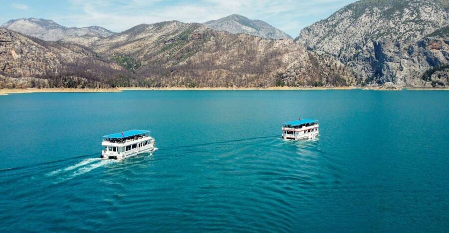 City of Side: Green Lake Boat and Cabrio Bus Tour - Kulliye Mosque plus gozleme: quick culture and quick fuel