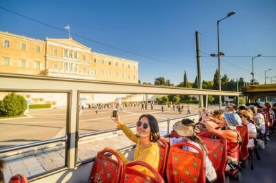 City Sightseeing Athens, Piraeus & Beach Riviera Hop-On Hop-Off Bus Tours - Athens Line stop-by-stop: Syntagma to Monastiraki and the museum circuit