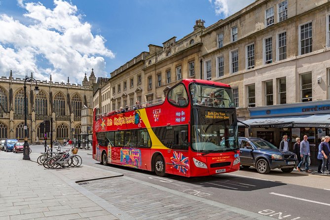 City Sightseeing Bath Hop-On Hop-Off Bus Tour - The City Loop Stops: From Bath Abbey to Milsom Street