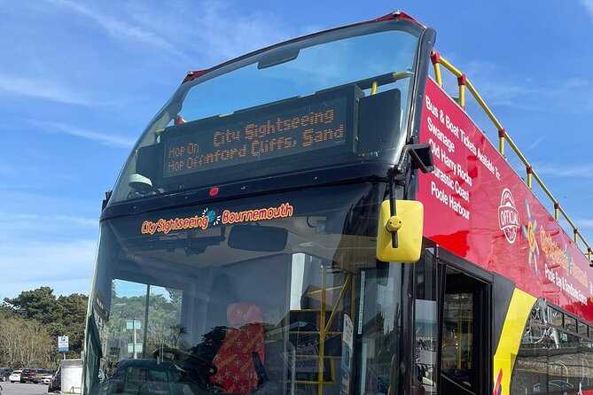 City Sightseeing Bournemouth Hop-On Hop-Off Bus Tour - Sandbanks Beach Stops: When the Views Make the Schedule Worth It