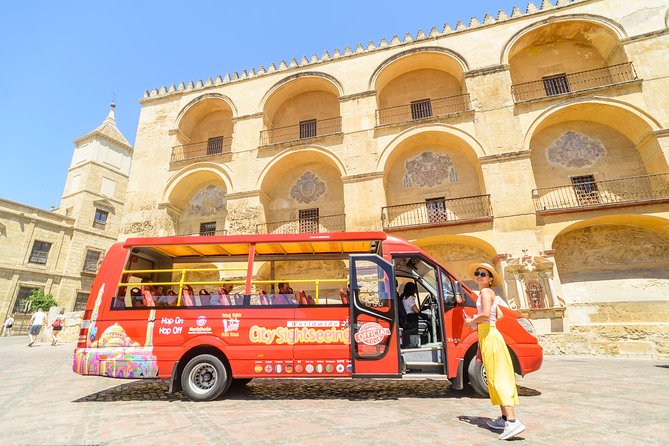 City Sightseeing Cordoba Hop-On Hop-Off Bus Tour - On board: audio, seating, and timing reality checks