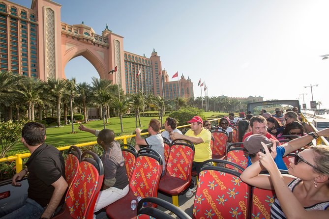 City Sightseeing Dubai Hop-On Hop-Off Bus Tour - Blue Route: Souk Madinat Jumeirah to Atlantis, Palm hotels, and the Marina/JBR strip