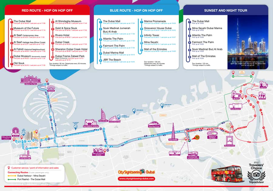 City Sightseeing Dubai Hop-On Hop-Off Bus Tour & Dhow Cruise - On-board comfort, audio, and the app: what to check to avoid a bad day