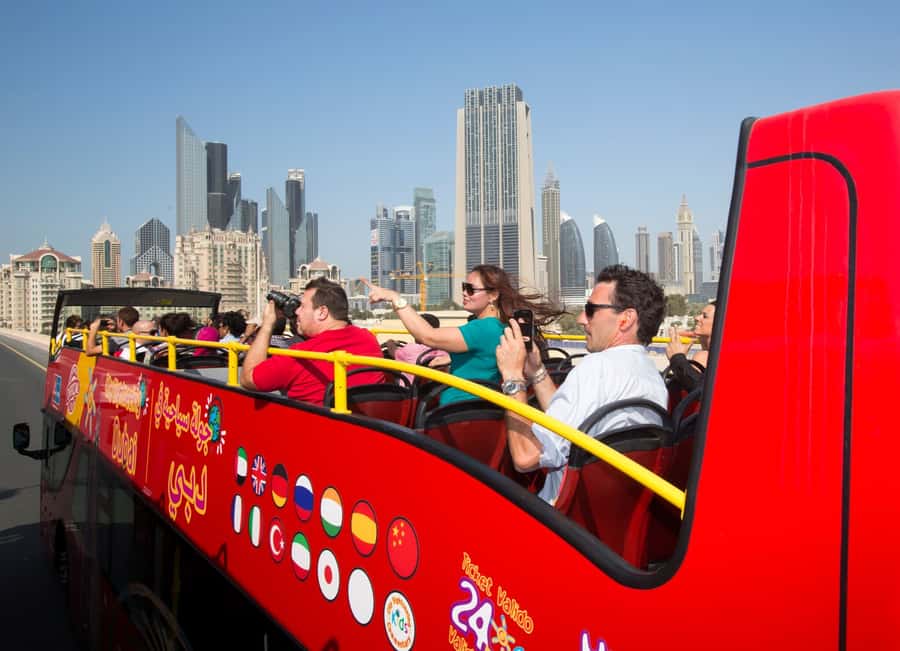 City Sightseeing Dubai Hop-On Hop-Off Bus Tour & Dhow Cruise - Getting oriented quickly: the Zabeel (Dubai Mall) start point and 24 stops
