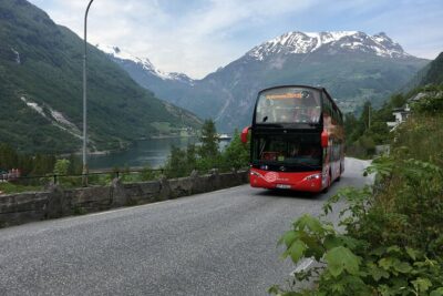 City Sightseeing Geiranger Hop-On Hop-Off Bus Tour - Your route in plain English: the four stops that shape the day