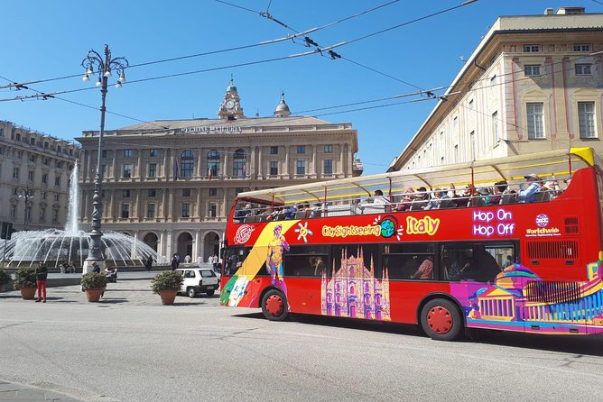 City Sightseeing Genoa Hop-On Hop-Off Bus Tour - Where you start in Genoa: Cruise Terminal and the main stop rhythm