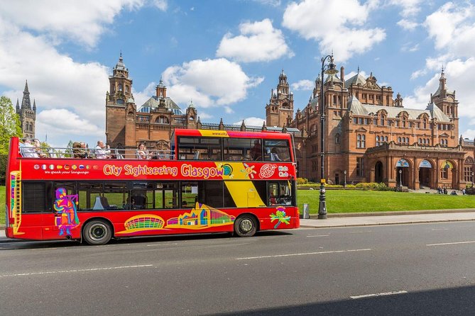 City Sightseeing Glasgow Hop-On Hop-Off Bus Tour - Key points before you ride