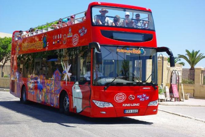 City Sightseeing Gozo Hop-On Hop-Off Bus Tour - Blue vs Purple routes: timing from Mgarr Harbour