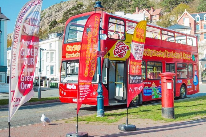 City Sightseeing Llandudno Hop-On Hop-Off Bus Tour - Deganwy and West Shore: the easy win for a break and photos
