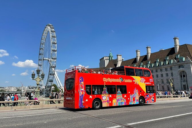 City Sightseeing London Hop-On Hop-Off Bus Tour & Bookable Extras - Red Route: Big Ben to St Paul’s to Tower Hill to Buckingham Palace