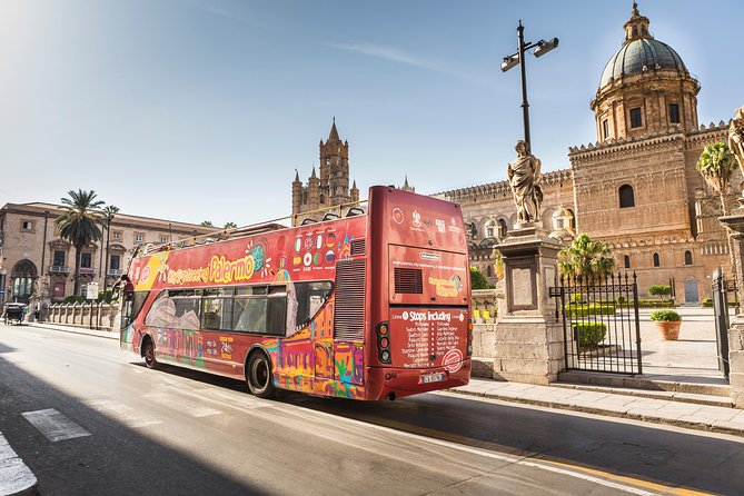 City Sightseeing Palermo Hop-On Hop-Off Bus Tour - English Garden, Villa Malfitano, and the Zisa courtyard feel