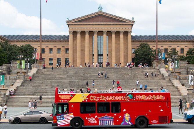 City Sightseeing Philadelphia HOHO Bus Tour + Bookable Extras - The Full 26-Stop Loop: From the Bourse Building to the Liberty Bell