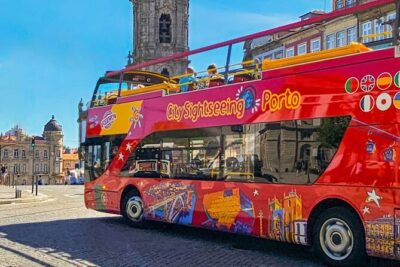 City Sightseeing Porto Hop-On Hop-Off Bus Tour - Red Line route walkthrough: Batalha, the cultural center, and out toward the coast