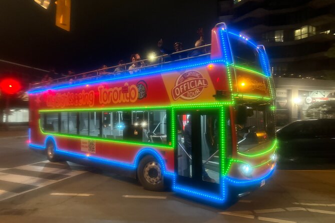 City Sightseeing Toronto Guided Night Bus Tour - Start at Yonge-Dundas Square: Your 7:00 pm Launchpad