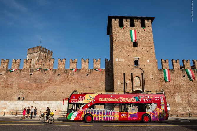 City Sightseeing Verona Hop-On Hop-Off Bus Tour - Stop-by-Stop: Red Route Highlights from Piazza Bra to Porta Leoni