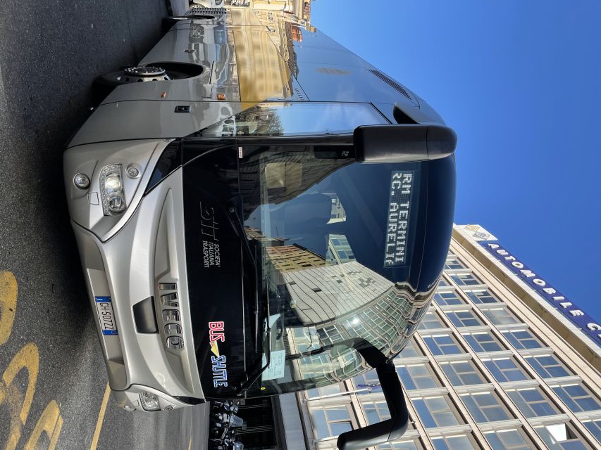 Civitavecchia: Transfer to Rome & Hop-on Hop-off Bus Ticket - Hopping on in Rome: Termini vs the Vatican Area
