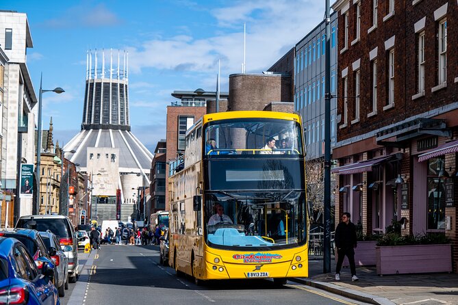 Ciy Explorer: Hop On Hop Off Liverpool Sightseeing Bus Tour - Albert Dock waterfront views from the Liverpool Canal Link area (Stop 2)