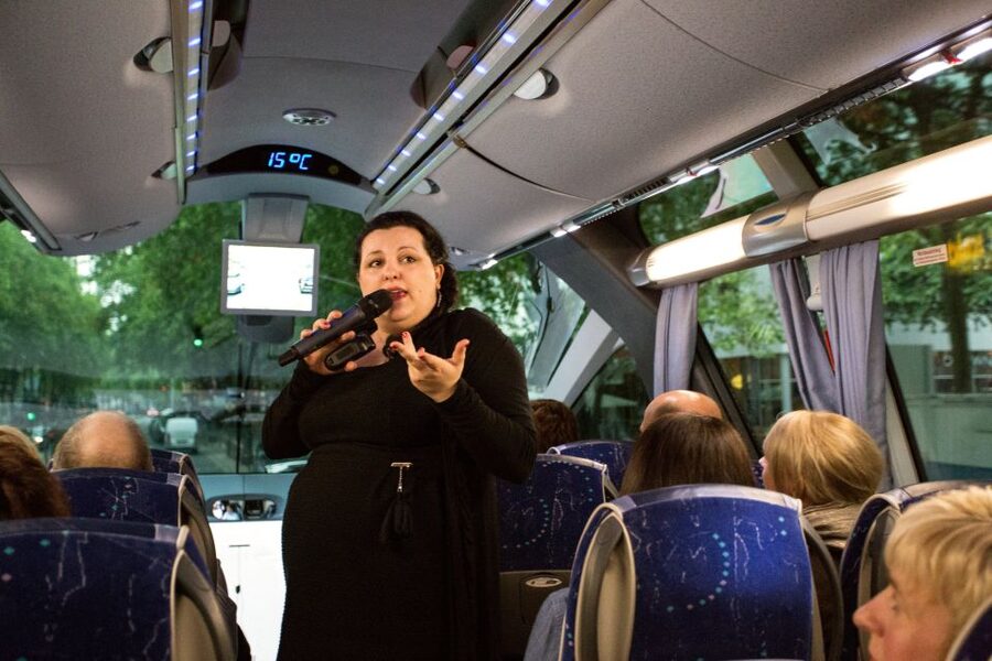 Cologne: 1.5-Hour Comedy Bus Tour - Getting on the Bus at Gereonstraße 16