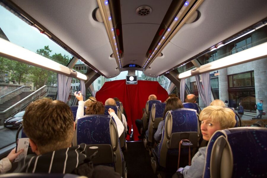 Cologne: 1.5-Hour Comedy Bus Tour - Comedians on Board: The Energy Depends on the Lineup