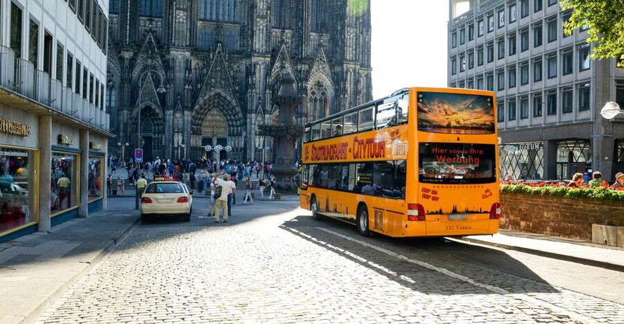 Cologne: 24h Hop-On Hop-Off Sightseeing Bus Ticket - Double-decker comfort: top deck views vs. lower deck practicality