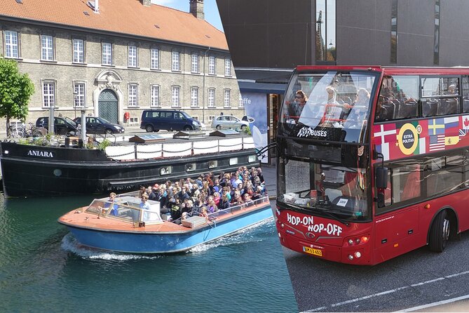 Copenhagen Hop-on Hop-Off Bus with Boat Option - Getting on at Copenhagen Central Station (and not losing time)