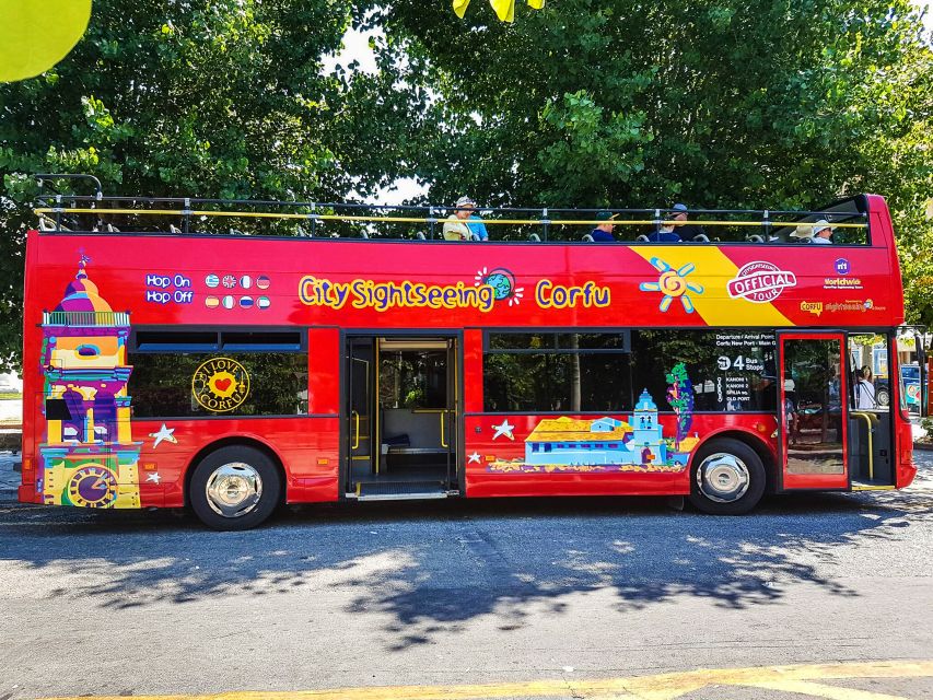 Corfu: City Sightseeing Hop-On Hop-Off Bus Tour - Kanoni Route: the 60-minute loop that connects the big viewpoints
