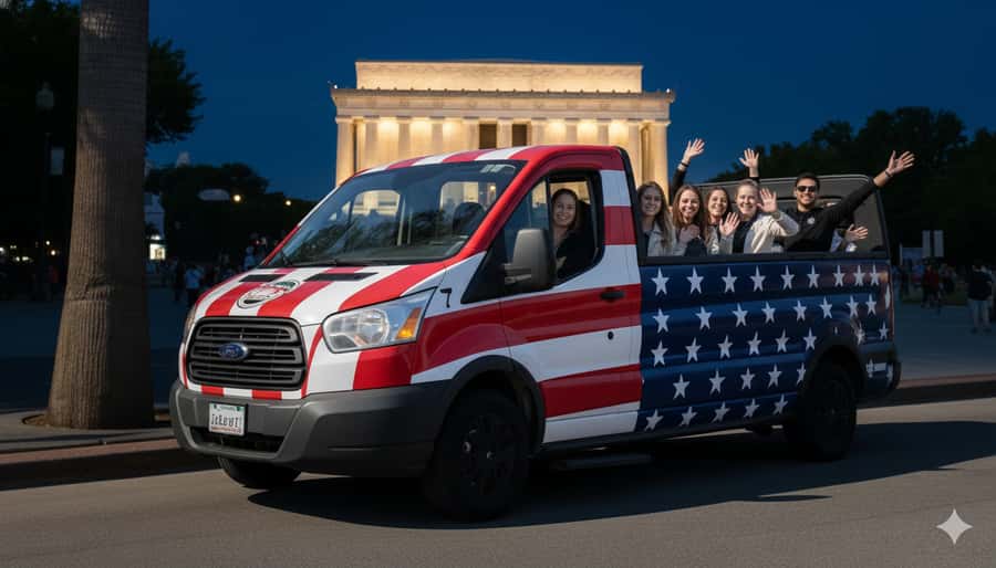 D.C: Monuments & History Guided Open-Air Bus Tour-Day &Night - Key highlights worth your attention