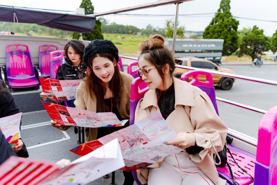 Da Lat: City Sightseeing Hop-On Hop-Off Bus Tour - Flower Park (Stop 7 / City’s Flower Garden): the garden walk you can actually fit
