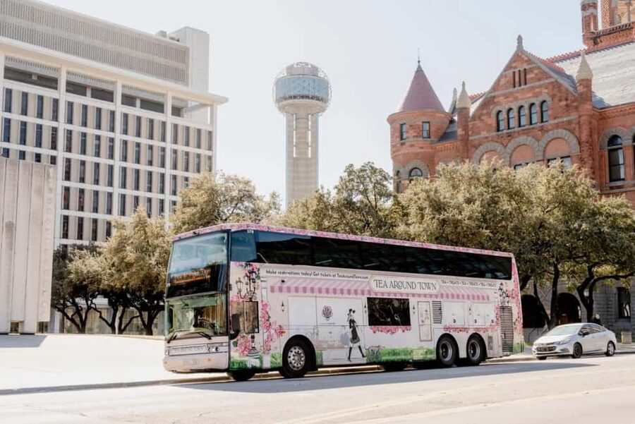 Dallas: Tea Around Town Bus Tour with Treats - Meeting Point on Main St: Getting There Without Stress