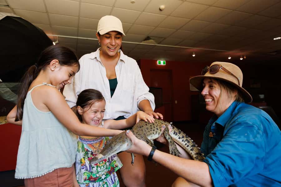 Darwin: Crocosaurus Cove Entry & Hop-on-Hop-Off Bus Tour - “Hands-on” without chaos: what the supervised encounters really mean