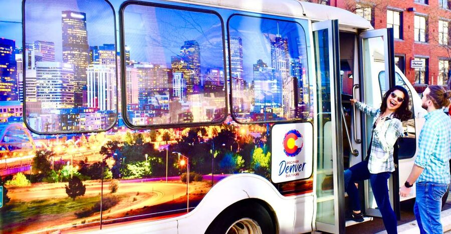 Denver: City Highlights, Views, and Secret Spots Bus Tour - Larimer Square and Big Blue Bear: Icon Photos Without a Long Hunt