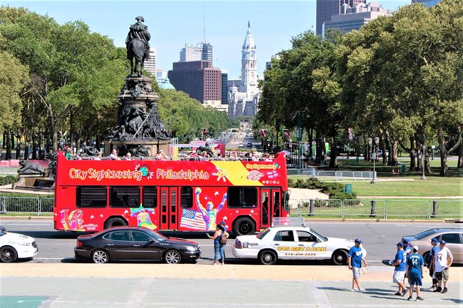 Double Decker Hop-On Hop-Off City Sightseeing Philadelphia (1, 2, or 3-Day) - Stop 1 at the Philadelphia Bourse: Your Boarding Reality Check