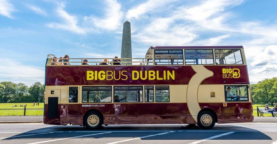 Dublin: Big Bus Hop-On, Hop-Off Tour with Live Guide - Live guide energy: what you gain compared with audio-only tours