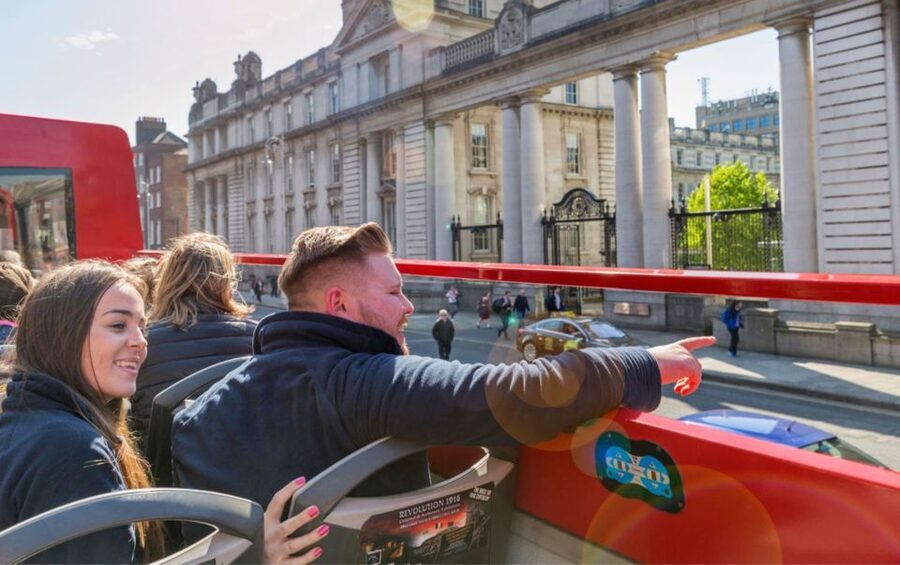 Dublin: City Sightseeing Hop-On Hop-Off Bus Tour - Liberties distilleries to Guinness Storehouse: hop off where the story is famous