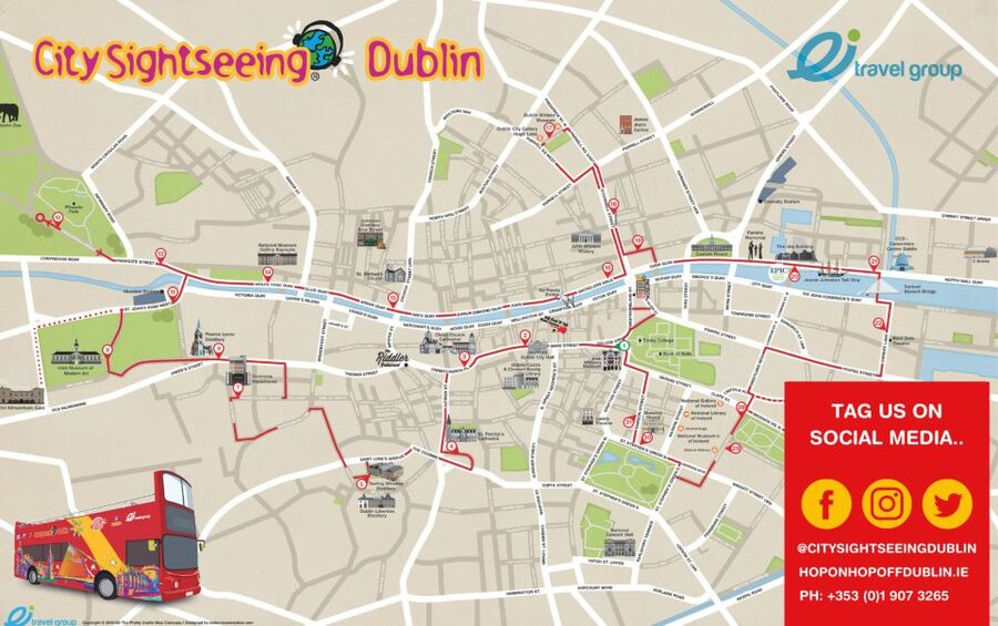 Dublin: City Sightseeing Hop-On Hop-Off Bus Tour - Fox House to the Liffey sights: your best “get oriented fast” move