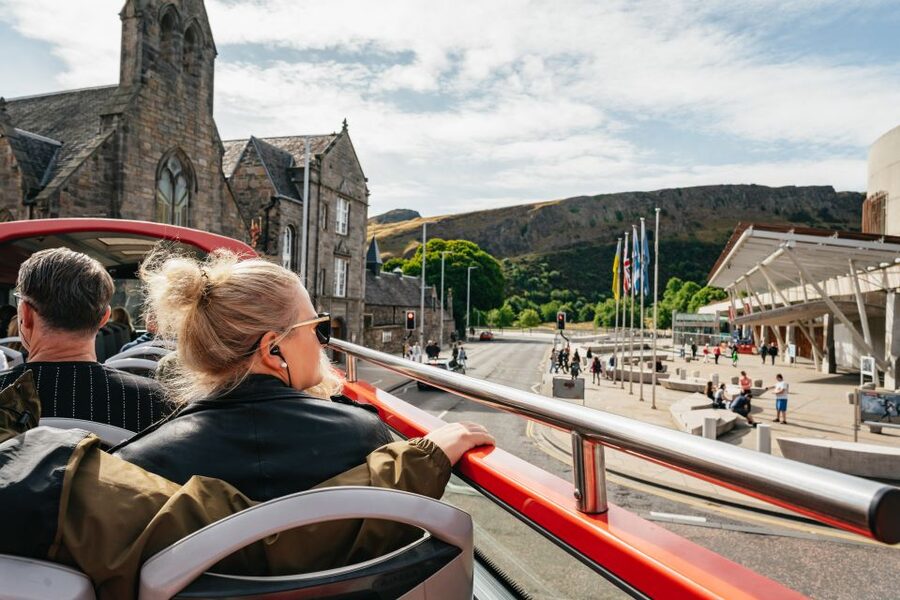 Edinburgh: City Sightseeing Hop-On Hop-Off Bus Tour - Audio guide and kids commentary: how it changes the ride