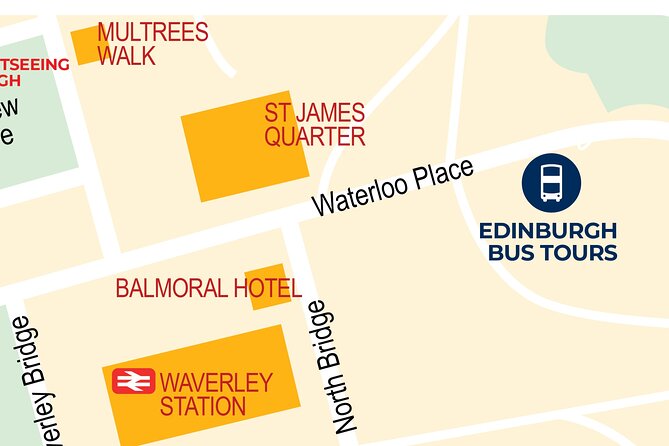 Edinburgh Hop-on Hop-off City Tour with Live Guide - Where to Board: The Ticket Redemption Point and Hours